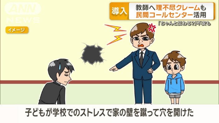 教師が実際に受けた保護者からのクレーム