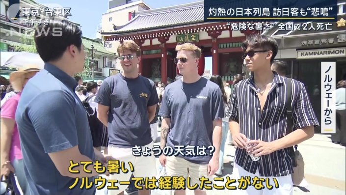 ノルウェーからの人