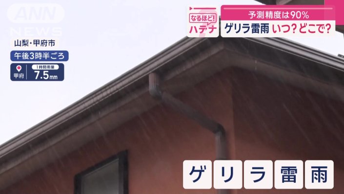 ゲリラ雷雨