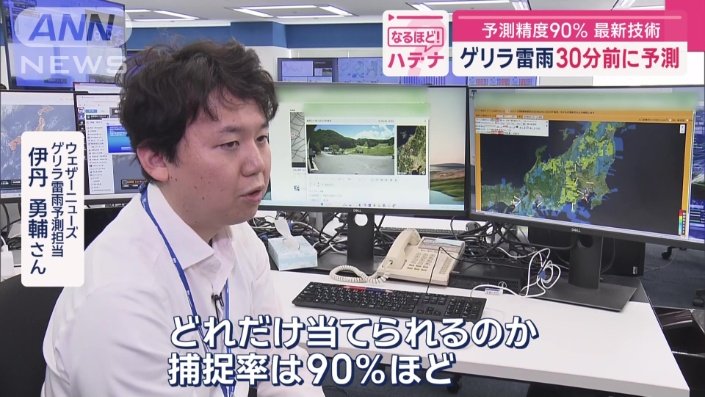 「捕捉率は90％ほど」