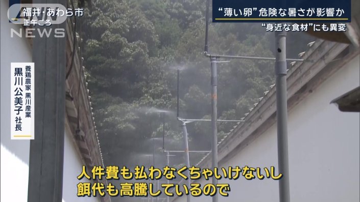 養鶏農家　黒川産業　黒川公美子社長