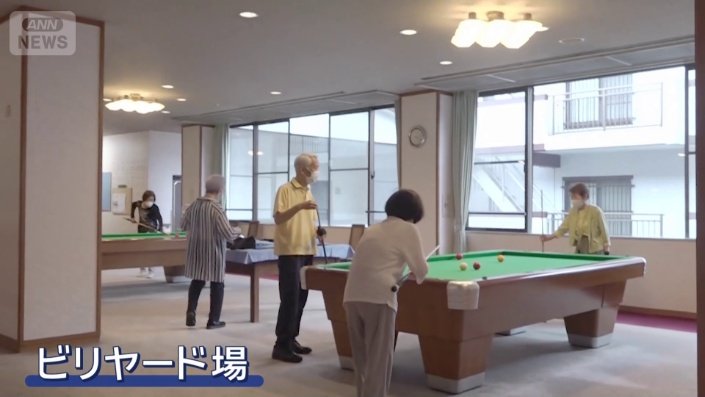 ビリヤード場
