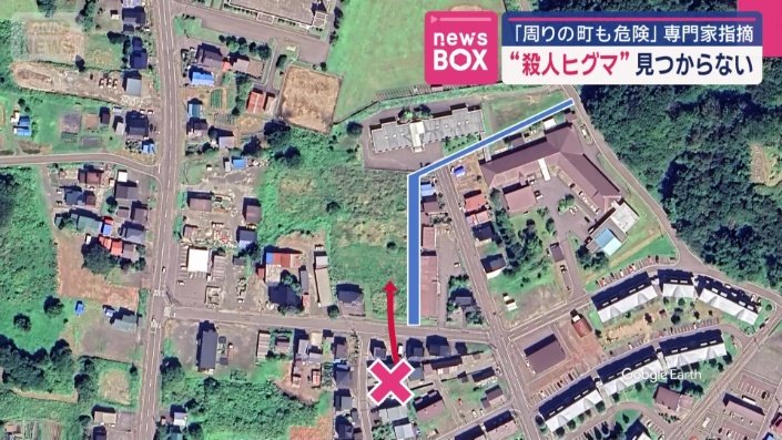 用水路の先は、山につながっている