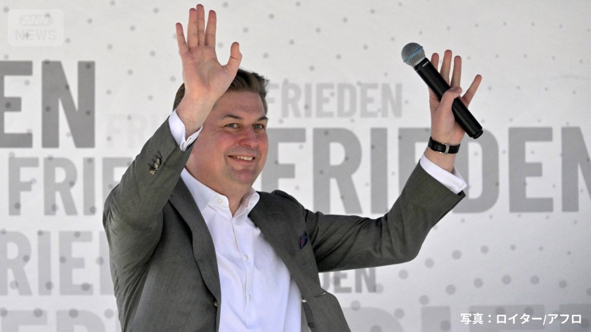 2024年の欧州議会選挙でAfDの最有力候補となったマクシミリアン・クラー氏