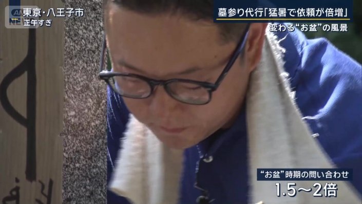 墓参りの代行業者