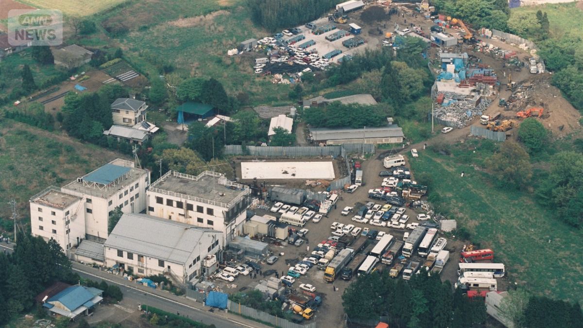 オウム真理教富士山総本部（提供　朝日新聞社）