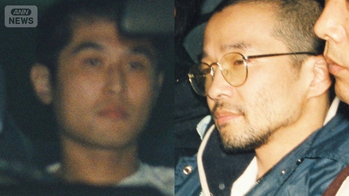 幹部だった土谷正実元死刑囚と遠藤誠一元死刑囚（提供　朝日新聞社）