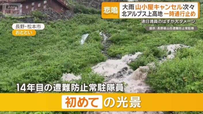 川のように水が流れる場所も