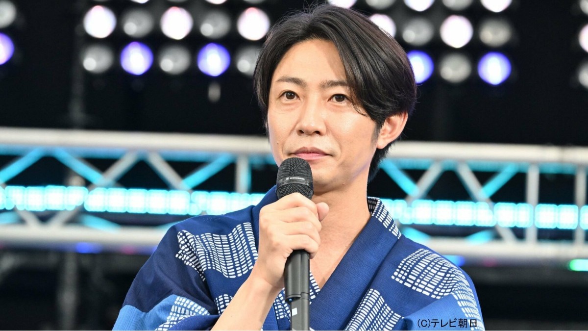 相葉雅紀、浴衣姿でイベントに登場！ドラマでカットされた幻の“もぐもぐシーン”を紹介