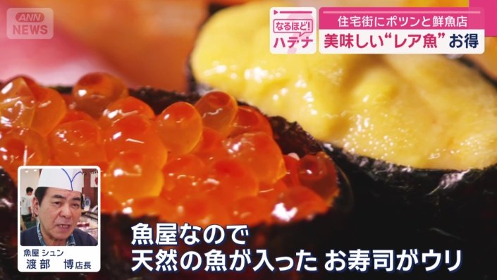 魚屋　シュン　渡部博店長