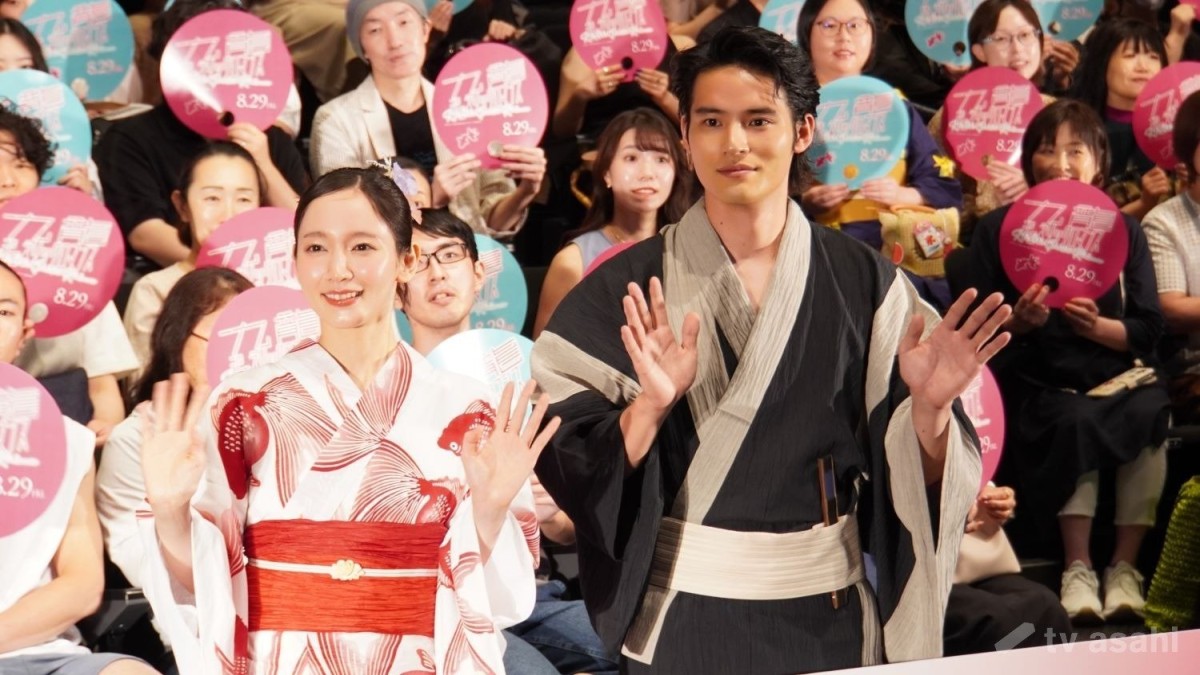 【エンタメ取材現場】吉岡里帆、水上恒司　映画「九龍ジェネリックロマンス」「納涼！夕涼み試写会」
