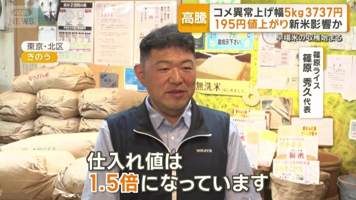 篠原ライス　篠原秀久代表