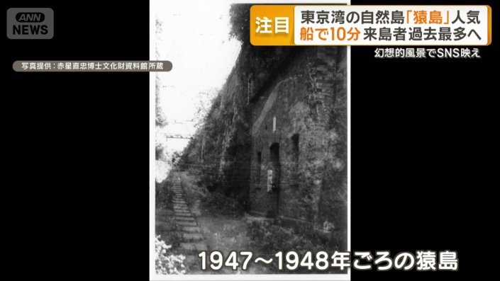 1947〜1948年ごろの猿島