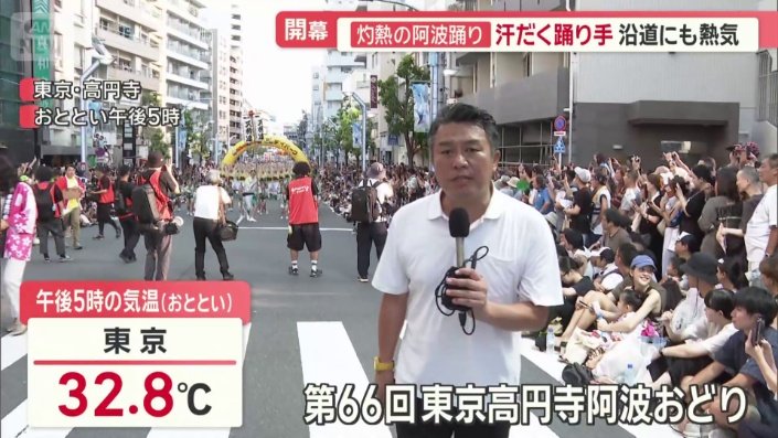 東京高円寺阿波踊り