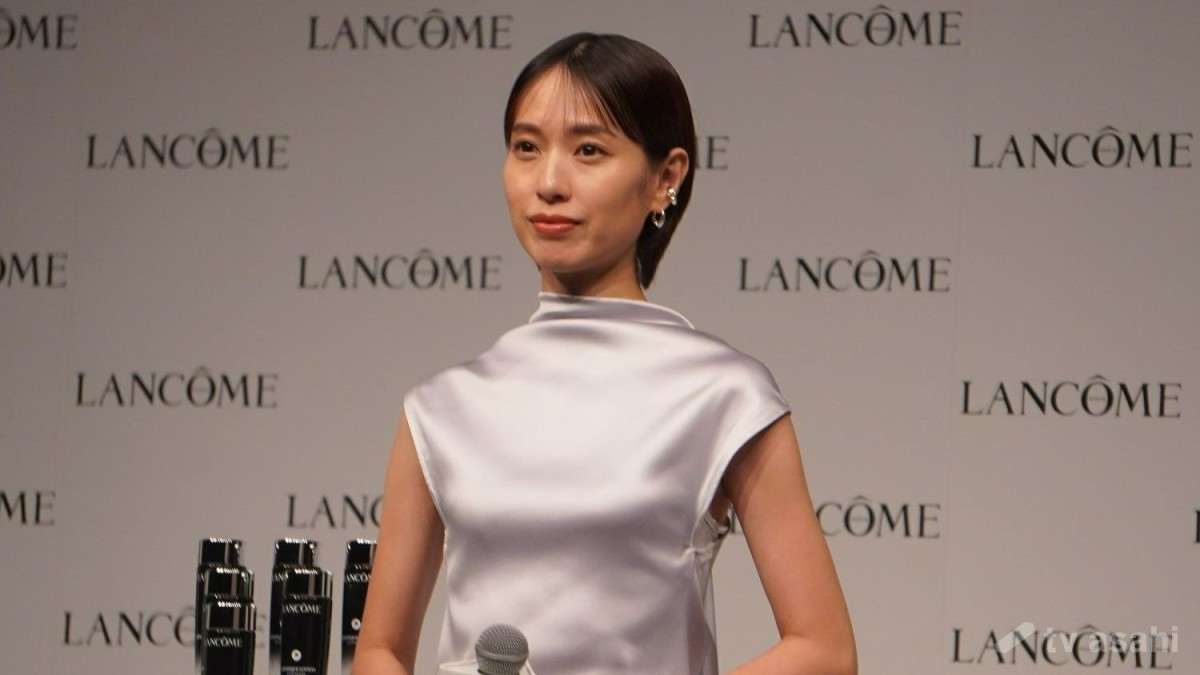 【エンタメ取材現場】戸田恵梨香　ランコム「ジェニフィック　アルティメ　エッセンス　ローション」ブランドムービー発表会