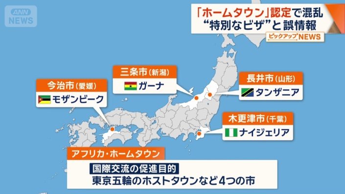 アフリカ・ホームタウン認定