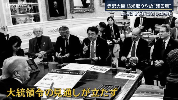 大統領令の見通しが立たず