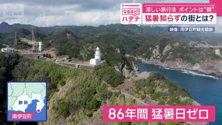 観光客も驚きの涼しさ