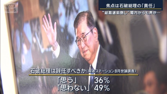 石破総理は辞任すべきか