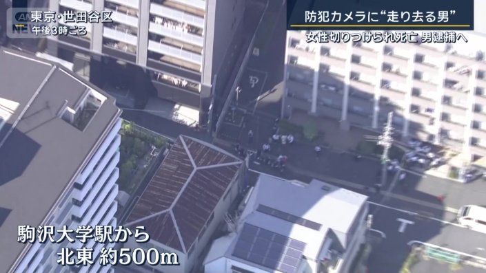 駒澤大学駅から500メートル