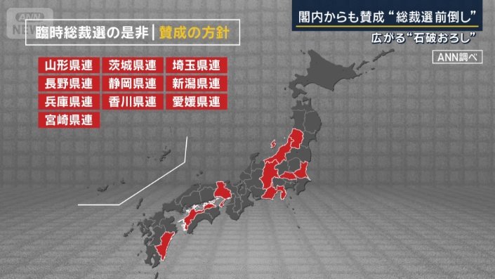 臨時総裁選の是非