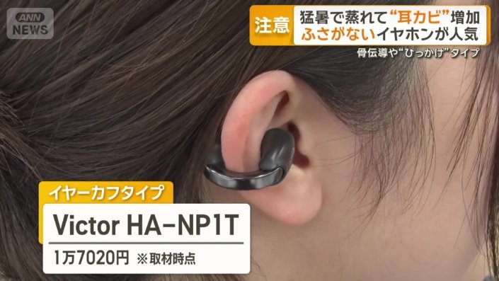 イヤーカフタイプ