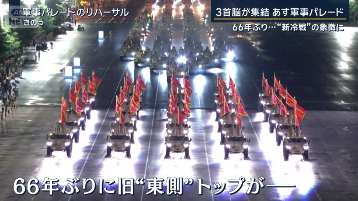 中国・ロシア・北朝鮮のトップ