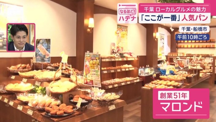 老舗のパン屋「マロンド」
