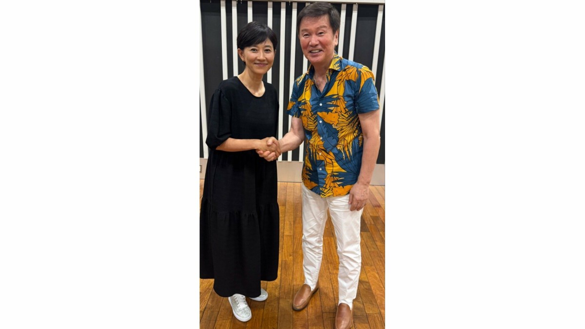 15年ぶり映画主演の菊川怜がデビュー時を振り返る、森田健作ラジオにゲスト