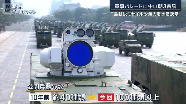 公開兵器の数