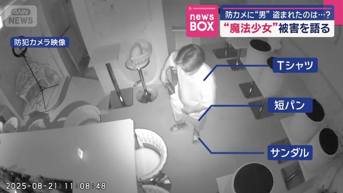 店の中に入って来た1人の男