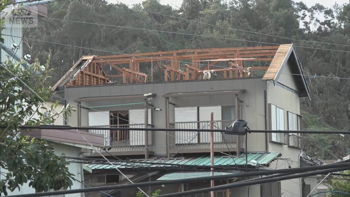 「地震かと…」台風15号の猛威“突風”で電柱・車が…火災も発生　23人重軽傷