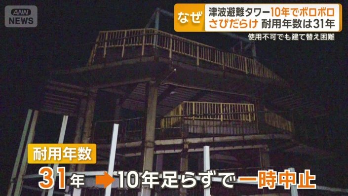 耐用31年が10年でボロボロ