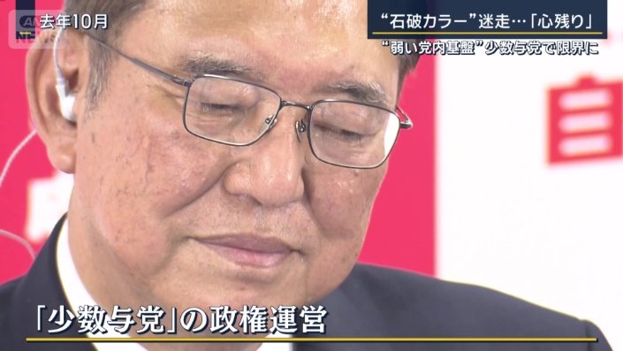 “少数与党”の政権運営