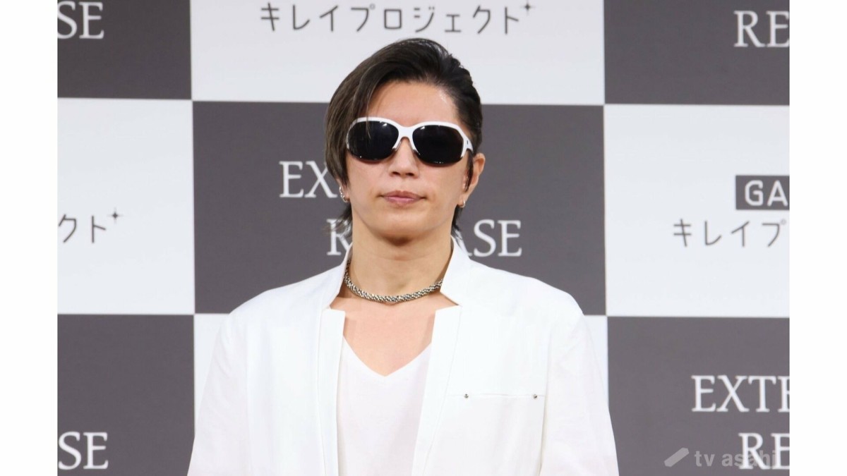 GACKTが脳腫瘍を公表したLUNA SEAのドラマー真矢を激励