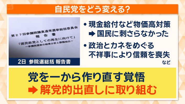 自民党をどう変える？