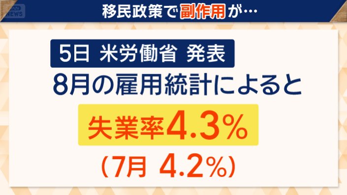 移民政策で副作用が…