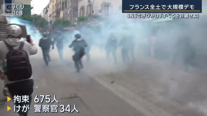 反政府デモ
