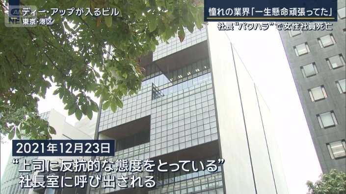 社長室に呼び出される