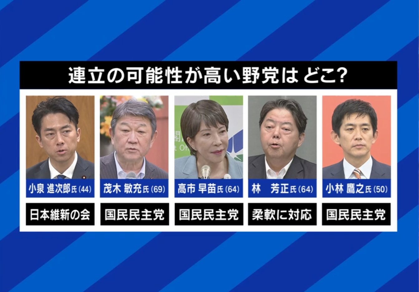 自民党の総裁候補