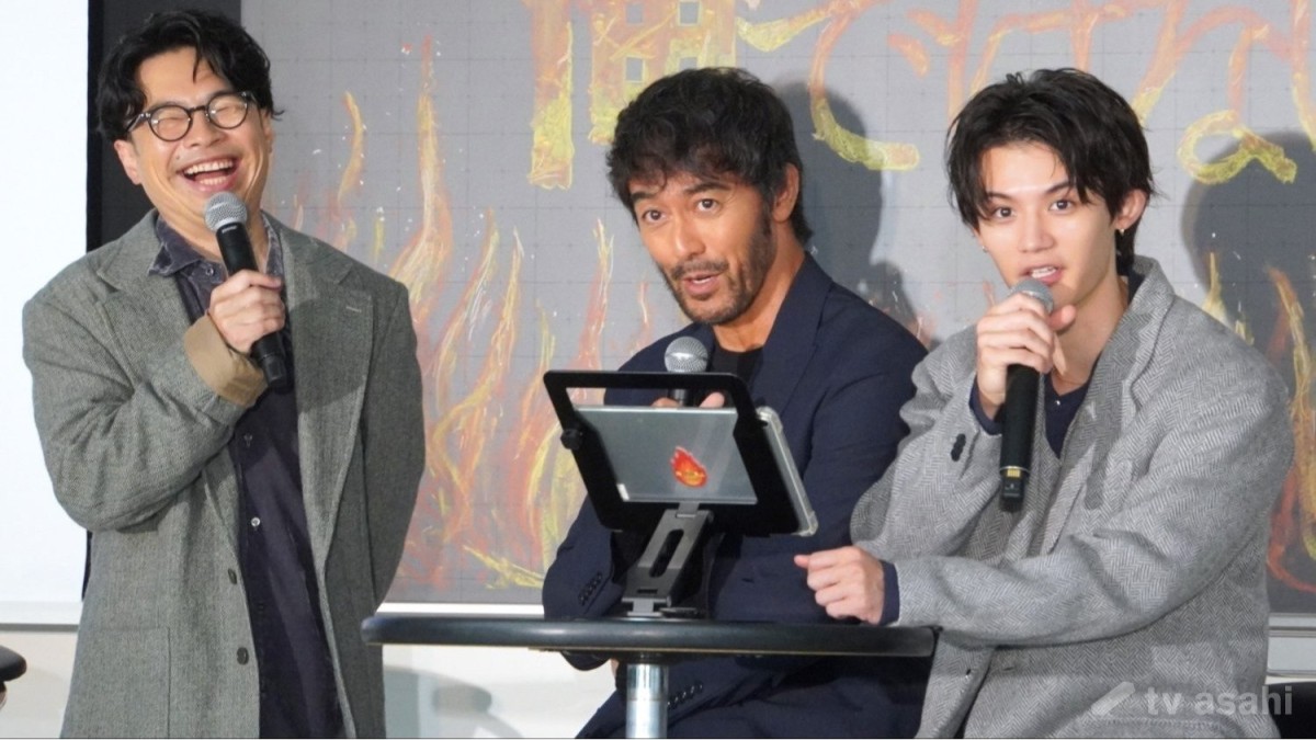 【エンタメ取材現場】阿部寛、浜野謙太、藤原大祐　映画「俺ではない炎上」炎上体験イベント