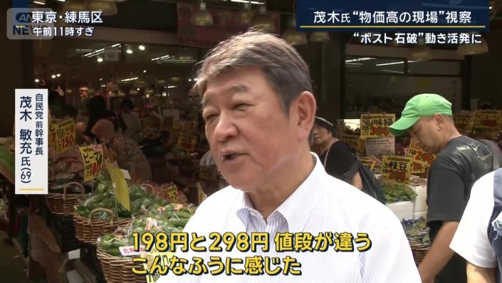 茂木敏充前幹事長