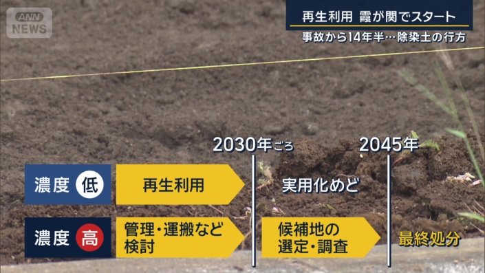 放射性物質の濃度