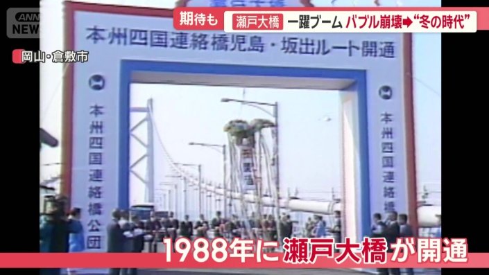 瀬戸大橋ブームに