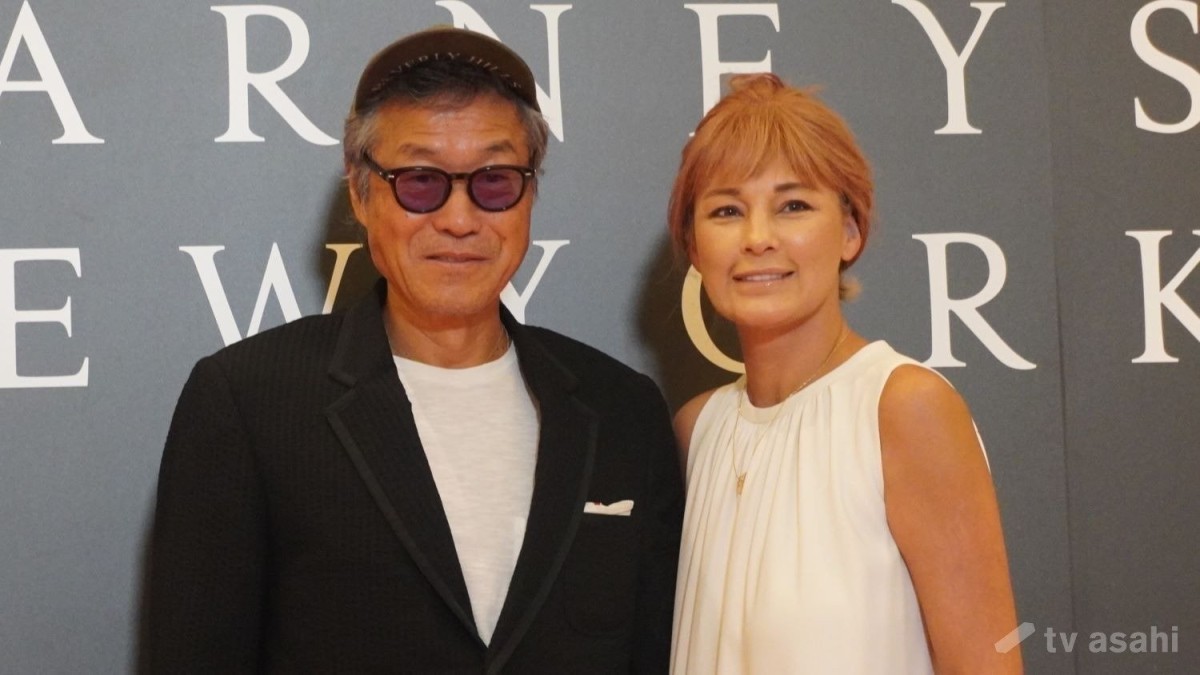 【エンタメ取材現場】梅宮アンナ＆世継恭規氏夫妻　バーニーズニューヨーク銀座本店のリニューアル記念イベント