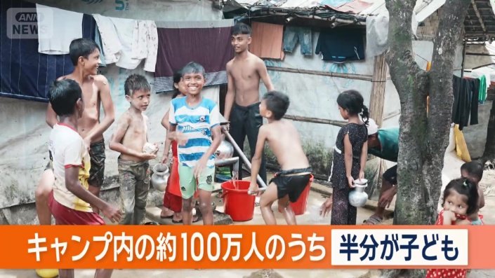 半分が子ども