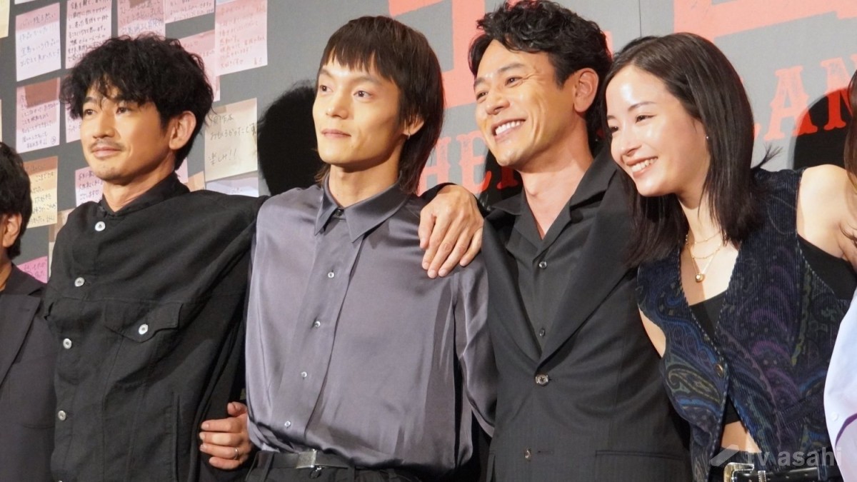 【エンタメ取材現場】妻夫木聡、広瀬すず、窪田正孝、永山瑛太　映画「宝島」の公開初日舞台挨拶