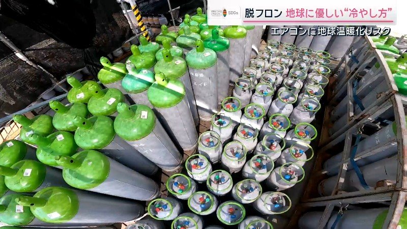 回収されたフロン