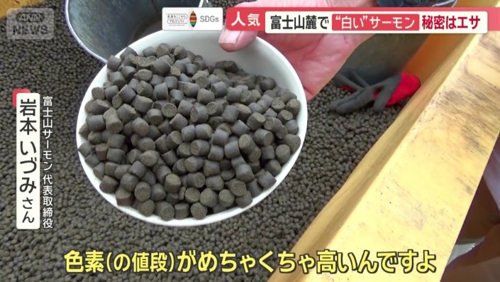 アスタキサンチンを加えた餌は…