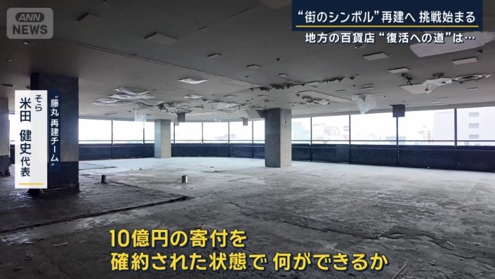 “藤丸再建チーム”そら　米田健史代表
